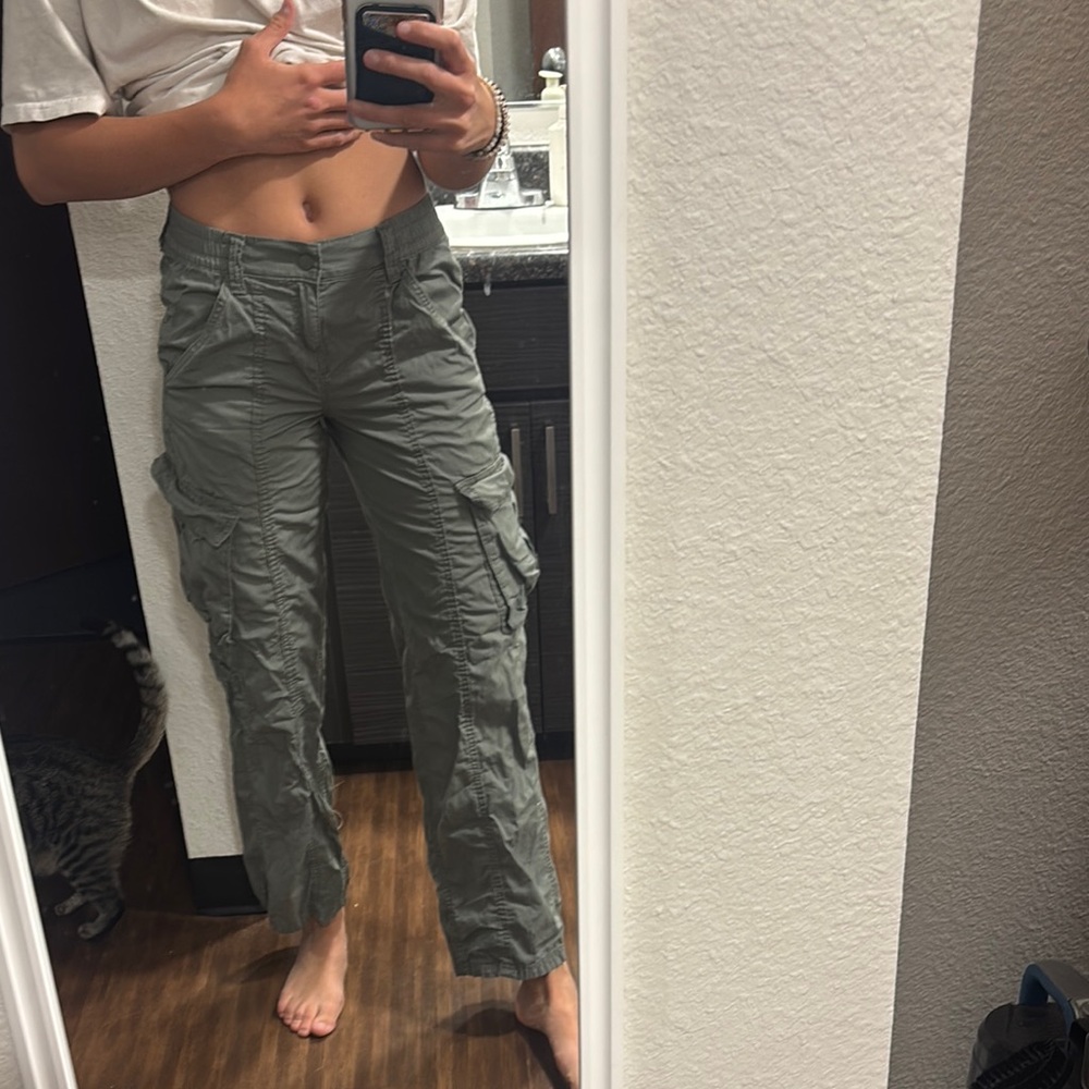 Green Cargo Pants